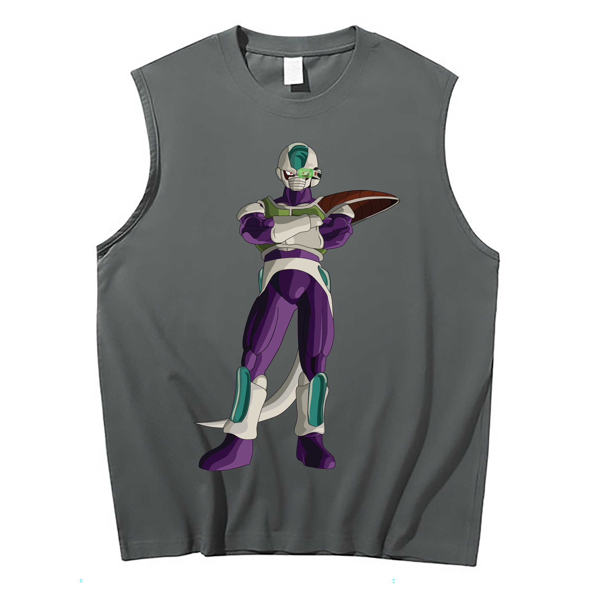 （画像用） ドラゴンボール フリーザ DRAGON BALL Frieza コットン100％タンクトップ（フロントプリント）